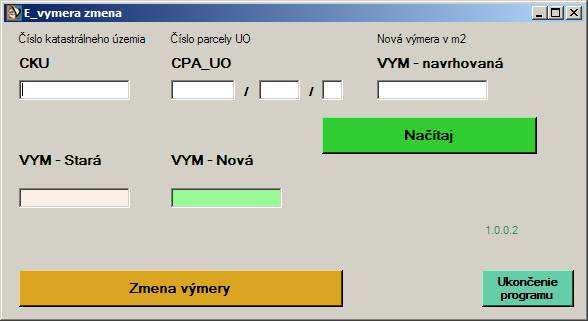 POMOCNÉ PROGRAMY VUK (VÚGK) E_UO_vymera