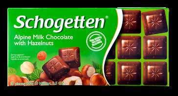 -22% Schogetten čokoláda g