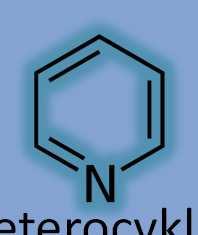 Heterocykly Pyridin šestičlenný aromatický heterocyklus s jedním atomem dusíku; biologicky důležitý je