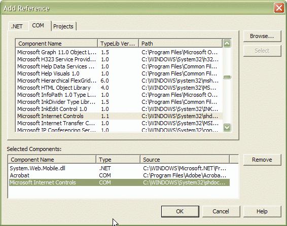 Komponenty v.net - Komponenty ve Visual Studio (3) PTE - Kompnentní technologie 121 Komponenty v.