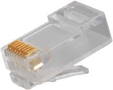 RJ45-5E-UTP-KL RJ45-6-STP-KL RJ45-6-UTP-KD Konektor RJ45 CAT6 8p8c nestíněný na drát RJ45-6-STP-KD Konektor RJ45 CAT6 8p8c stíněný na drát RJ45-6-UTP-KL Konektor RJ45 CAT6 8p8c nestíněný na licnu