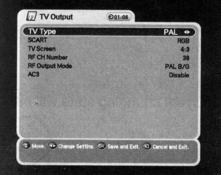 5.2.4 Editace Transponderu a) Stisknutím tlačítka OPT zvolte na levé obrazovce satelit nebo na pravé obrazovce transponder.