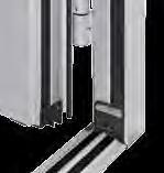 rovnaký vzhľad dverí. Vnútorná strana lamiel sa všeobecne dodáva v sivobielej farbe RAL 9002.