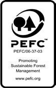 obnoviteľného reťazca Certifikácia PEFC - potvrdzuje, že drevo, z ktorého je papier vyrobený, pochádza z certifikovaných lesov, alebo spĺňa