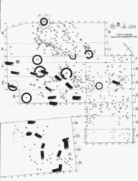 Mapa sídliště na eponymní lokalitě v Badárí Ukázka pohřbu HMOTNÁ KULTURA Keramika skořepinová jemná stolní keramika zvláštní