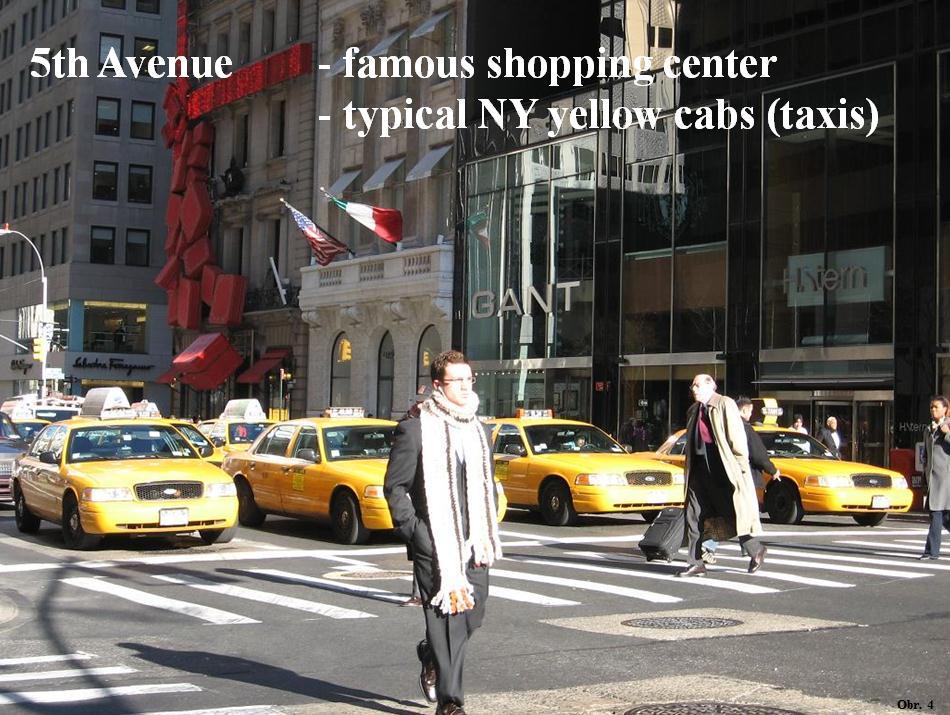 5th Avenue - famous shopping center -