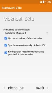 Nastavení SMTP serveru opište z naší