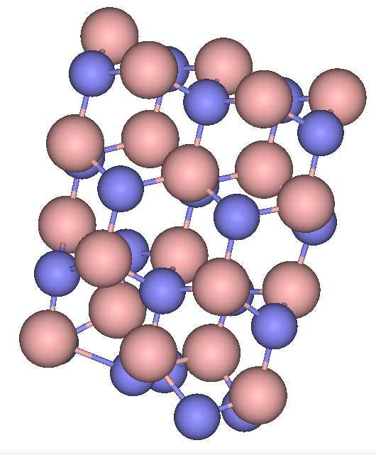 kubický Výroba: Nitrid boritý BN BN (hexagonální) BN (kubický) (1800 C, tlak 8,5 TPa) extrémní tvrdost hexagonální Příprava a výroba: Nitrid boritý BN Na 2 B 4 O 7 + NH 4 Cl BN + NaCl +