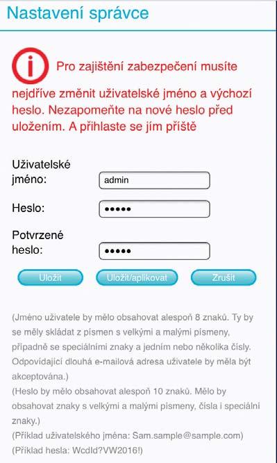 Počkejte několik sekund, než se dokončí připojení. Pokud měníte výchozí SSID nebo heslo, zapište nové nastavení bezdrátového připojení.