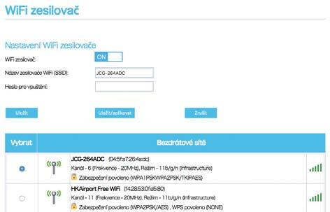 PŘIPOJTE KONEČNÉ ZAŘÍZENÍ K WIFI ZESILOVAČI POUŽITÍM WPS (Jméno uživatele by mělo obsahovat alespoň 8 znaků.