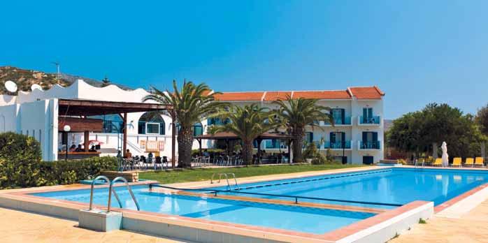 SAMOS MYKALI Saint Nicholas Hotel All inclusive Akce repeaters Dítě výhodná cena Sportovní možnosti Klidné prostředí Oblíbené místo Hotel je situován v klidné části oblasti Mykali.