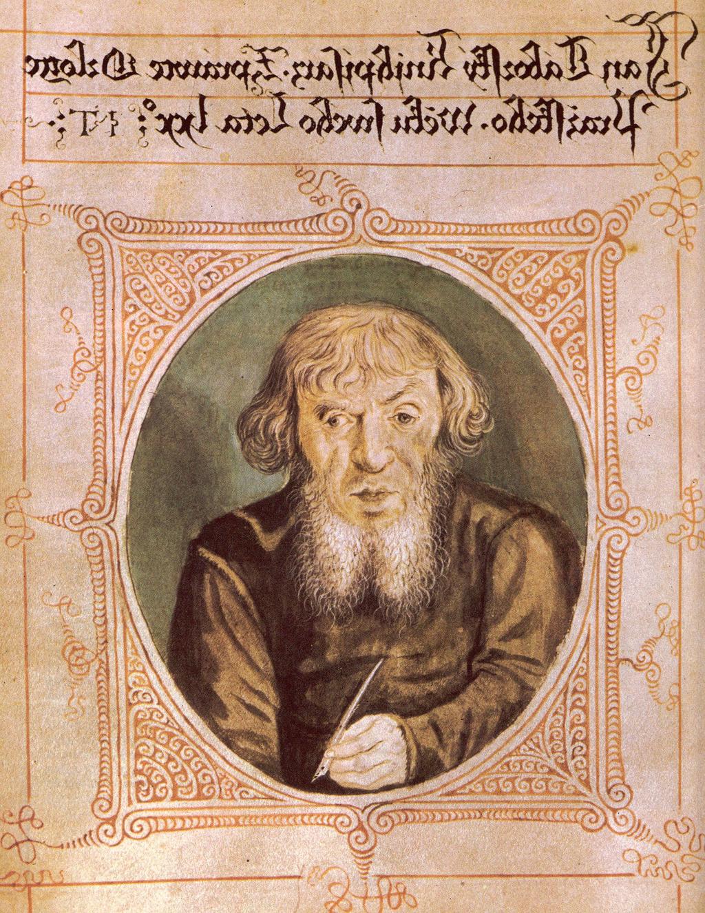 Původ Původ Jan Táborský z Klokotské Hory Zpráva o orloji pražském (1570) - varhaník, krasopisecká