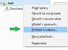 Protokol IMAP 5 Po kliknutí na Hotovo sa nastavenia uložia.