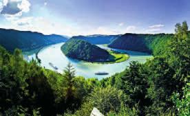 NESPOUTANÝ DUNAJ KŘIŠŤÁLOVOU LODÍ PO DUNAJI Z PASOVA DO LINCE PO PROUDU DUNAJE Průlom Dunaje Schlögenská smyčka Navštivte s námi Dolní Bavorsko, které Vás jistě nadchne svojí poklidnou atmosférou.