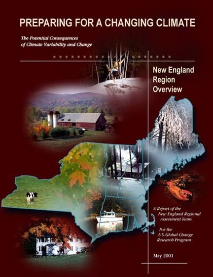 4) Úloha evapotranspirace v tvorbě klimatu Regionální odhad dopadů globálního oteplení v New England, USA Volně ke stažení na: http://www.necci.sr.unh.edu/ B130P60, 68: Globální změny http:/kfrserver.