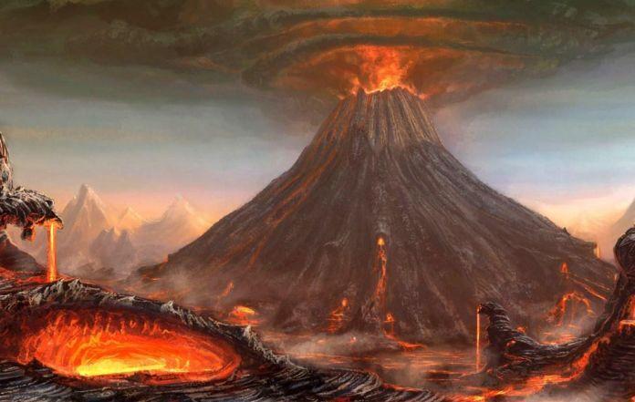 Tambora, Indonésie Roku 1815 došlo k největší erupci v novodobých dějinách lidstva (index VEI 7) Výbuch vyvrhl 150 km 3 pyroklastik, sopečný mrak dosáhl výšky