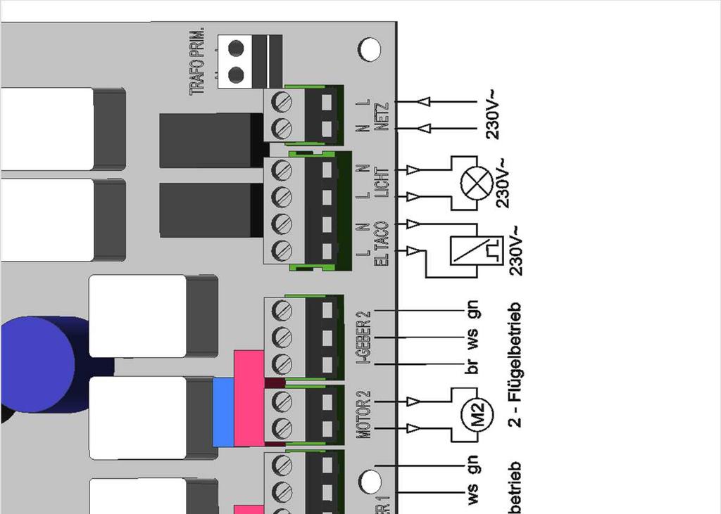 D Anschlußschema GB