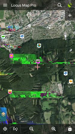 1/19 Úvodem... Locus Map pracuje s kešemi podobně jako s body - každá keš má svůj název, souřadnice, popis, plus další speciﬁcké parametry jako GC kód, obtížnost, terén, velikost atd.