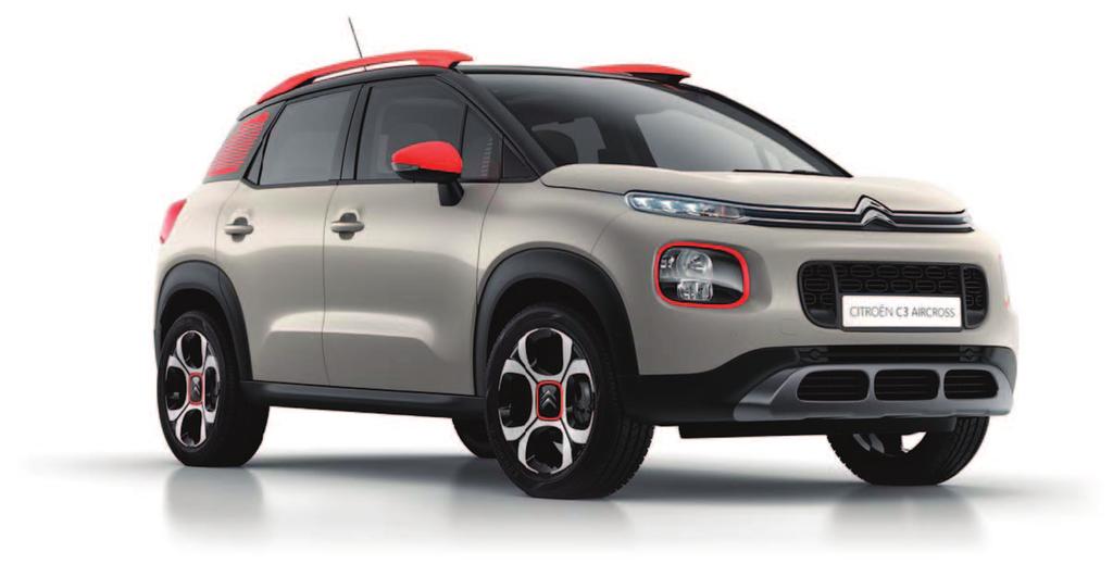 NOVÉ KOMPAKTNÍ SUV citroën C3 AIRCROSS Úroveň výbavy LIVE FEEL SHINE Motor kw / k CEE Cena Sleva Bonus za starý vůz Akční cena (1) 1.2 PureTech 82 MAN 60 / 82 349 900 20 000 10 000 319 900 1.