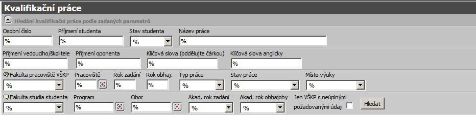 4 Vnitřní norma UP č. R-B-17/08 tvím portálu Studijní agenda UP (http://stag.upol. cz), v části Moje výuka, v části Hodnocení VŠKP, a informovat studenta o zveřejnění posudku jeho závěrečné práce.