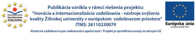 Vedecký redaktor Recenzenti doc. Ing. Michal Zábovský, PhD. doc. Ing. Jarmila Škrinárová PhD. RNDr. Ivo Martiník, Ph.D. Za odbornú, jazykovú a technickú úroveň publikácie zodpovedajú autori.