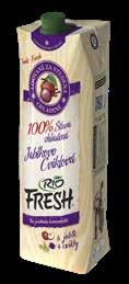 37% Rio Fresh 100% jablkovo-cviklová šťava 1 l 38% Relax 100% džús 2 druhy 1 l 42% Capri-Sonne Multivitamín 200 ml