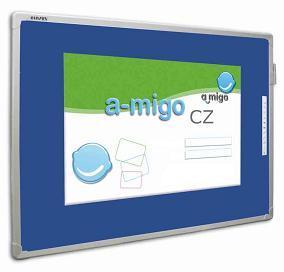 Software pro tvorbu interaktivních materiálů 31 4.6 A-migo software A-migo software můžeme najít na interaktivních tabulích Clasus.