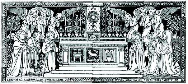 301 92 Eucharistitické zpěvy O salutaris Hostia O salutáris Hósti-a, Quæ cæli pandis ósti-um, Ó spásonosná Oběti, ty otvíráš brány nebe, Bella premunt hostí-li-a, Da robur, fer auxí-li-um.