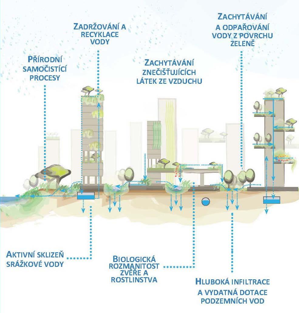 JAK SE PŘÍSTUP K MODROZELENÉ INFRASTRUKTUŘE