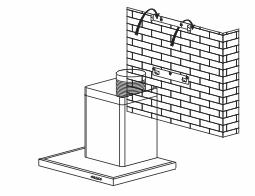 2 / INSTALLING YOUR APPLIANCE EN ASSEMBLING THE HOOD Warning The hood must be installed in compliance with all applicable regulations concerning the ventilation of premises.