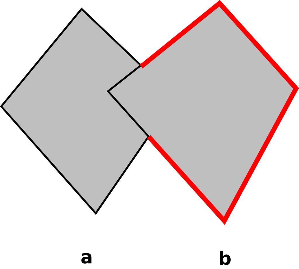 9-Intersection Matrix Polygon Polygon DE-9IM, funkce prostorové analýzy Vnitřní část b Hranice b Vnější část b Vnitřní část a I(a) l(b) I(a) B(b) I(a) E(b) Hranice a B(a) l(b) B(a)