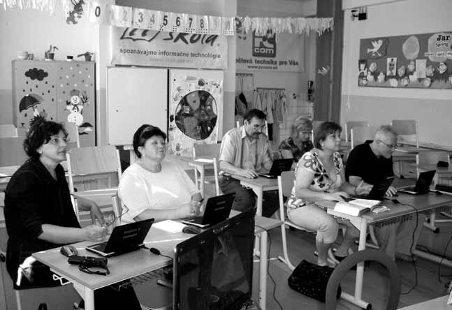 Podvihorlatské noviny Publicistika/inzercia 10 1. 6. 2009 ZOZNAMOVALI SA S NOTEBOOKMI Učitelia zo ZŠ Hrnčiarska, Kudlovská, Ohradzany, Papín, Udavské aj domáci zo ZŠ J.