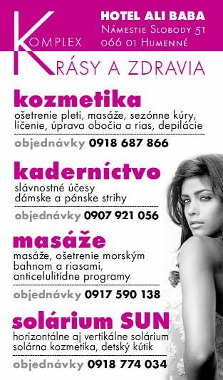 Cena dohodou. Tel.: 0918 501 530 * Predám 1-izbový tehlový byt v osobnom vlastníctve v centre HE. Cena dohodou. Tel.: 057/775 2634, 0949 415 932 * Predám garsónku na Sídl.