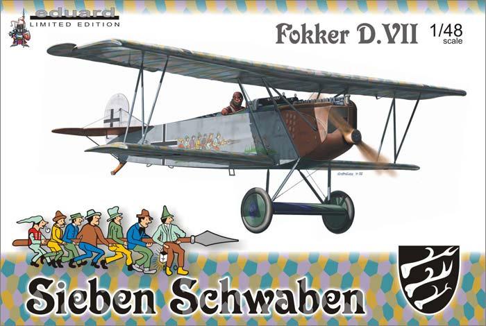 Fokker D.VII (OAW) SIEBEN SCHWABEN LEPTY V ÚNORU A V BŘEZNU V leptech pokračujeme jako obvykle, s důrazem na lepty na modely letadel.