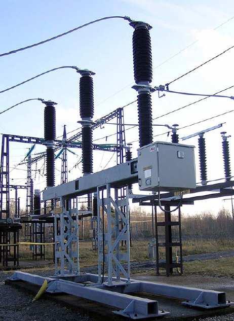 Single-pressure circuit breaker 550 kv