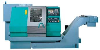 ABC SpeedLine Vysoce produktivní CNC soustružnický automat Koncept stroje Základní údaje Průchod vřetene mm 42