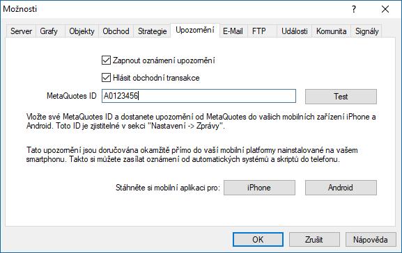 Parametry Panelu configfile název souboru bez koncovky (.