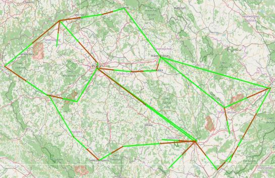 přibližně devadesát procent jejího území Použita technologie DWDM a CWDM UPC Business (Firmy a