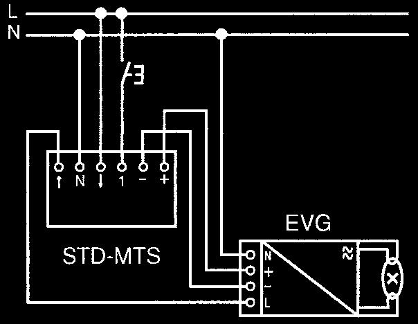 Ovládací zařízení Stmívače STD 50 STD50 CSC400445F00 Elektronické potenciometry pro elektronické řídicí prvky, s řídicím vstupem 0/-0 V DC, řídicí