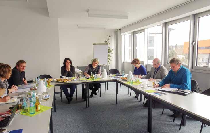 Zemědělská komise ve Freibergu. Arbeitsgruppe Landwirtschaft in Freiberg. První jednání v letošním roce proběhlo dne 25. 1. 2018 v jednatelství euroregionu ve Freibergu.