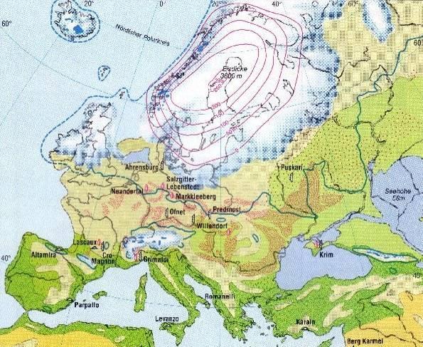 Glaciální prostředí tradiční paleoekologické