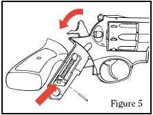 ZVLÁŠTNÍ INSTRUKCE PRO 9MM KLIPS Revolvery ráže 9mm Parabellum potřebují zvláštní klipsy pro vytažení nábojů vyhazovačem, protože tyto náboje nemají žádný okraj, jejž by vyhazovač mohl zachytit.