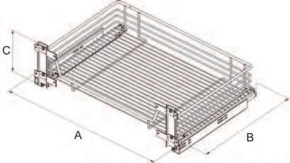 165 G1 KM2401 A 600 560-570 x 450 x 165 G1 KM2402 A 800 760-770 x 450 x 165 G1 KM2403 A 900 860-870 x 450 x 165 G1 KM2404 B 400 360-370 x