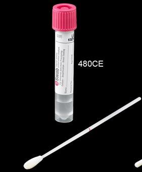 Tekutý objem je možné dávkovat pipetovat pro jednotlivé analýzy, tzn. jeden vzorek je vhodný na bakteriologickou izolaci i PCR testy.