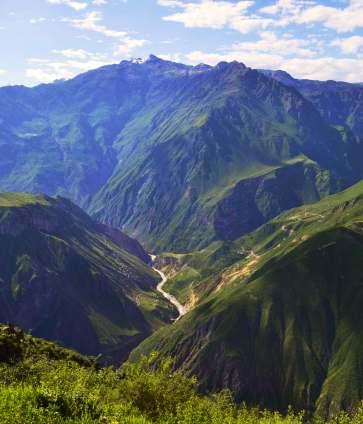 POZNÁVACÍ ZÁJEZDY NA ROK 2008 Peru - To nejlepší z Peru PERU - TO NEJLEPŠÍ Z PERU Kaňon Colca 10. den: Návštěva a procházka indiánskými vesničkami kaňonu Colca - COPORAQUE a YANQUE.
