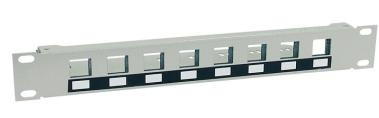 Patch panel pre keystony 10" x 1 U, 8 portov - symbol: WNK-891-312 Polica 10" x 1 U - symbol: