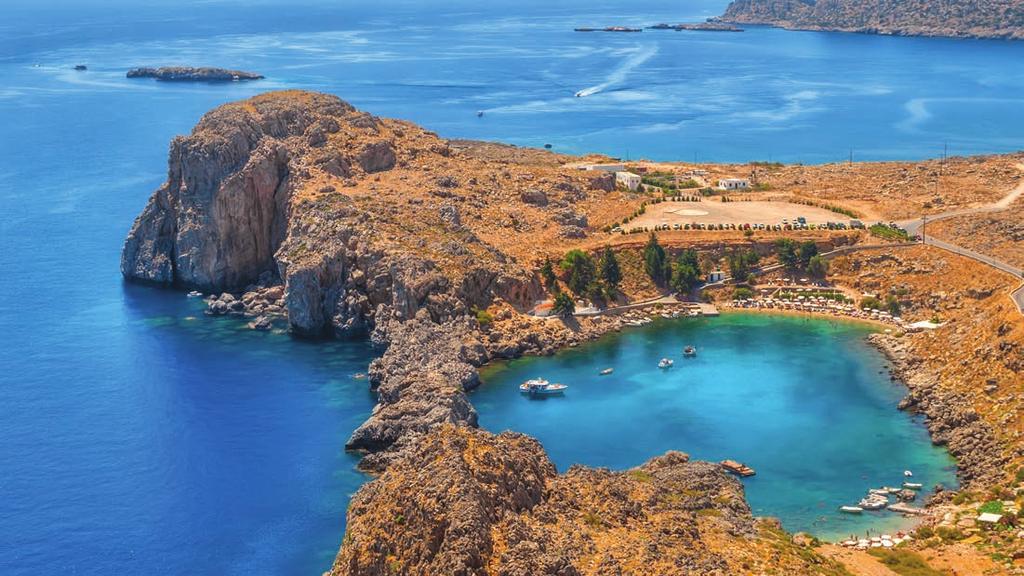 258 GRÉCKO RHODOS Rhodos Faliraki ostrov Rhodos je najväčší a najznámejší zo súostrovia Dodekanese a štvrtý najväčší spomedzi gréckych ostrovov.