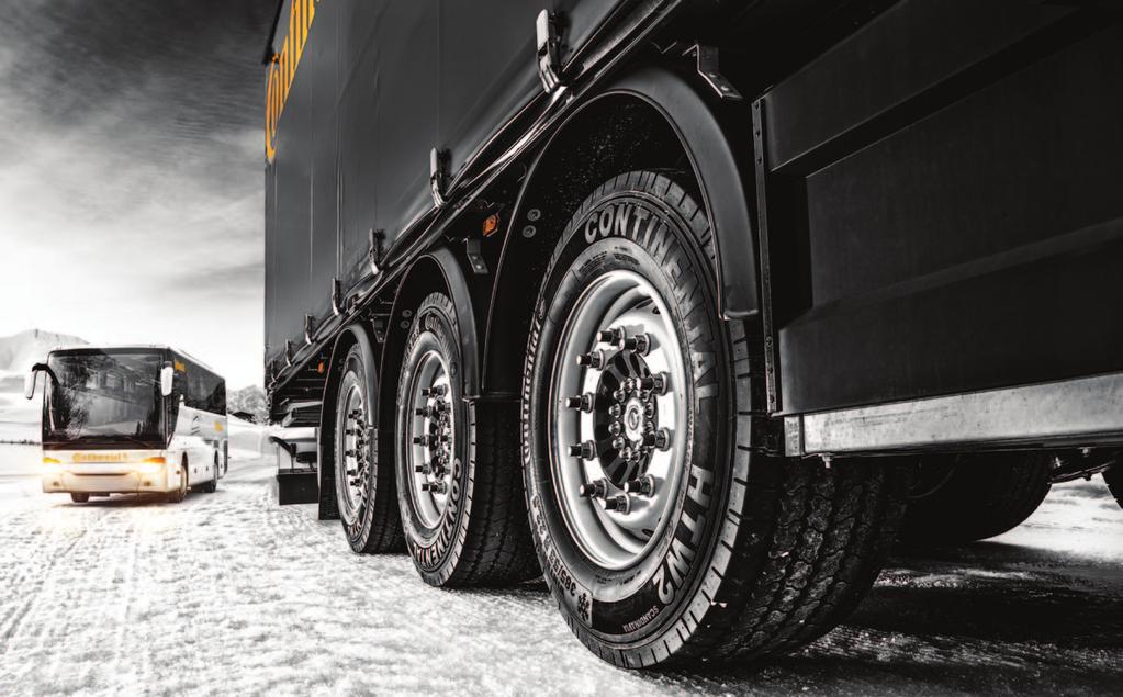 Continental Winter Tires 8 9 Celoroční technologie dvě pneumatiky v jedné. Vaše podnikání těží ze správných zimních pneumatik. Po celé roční období. Ovladatelnost v zimě.