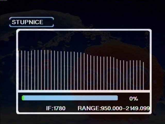 Funkce spektrálního analyzéru Beta