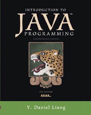 , Pavel Herout KOPP, 2010, ISBN 978-80-7232-398-2 Introduction to Java Programming, 9